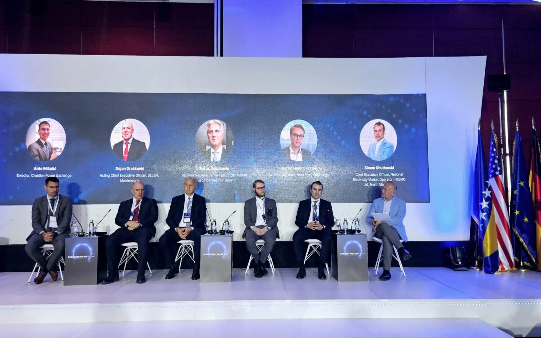 Шутиноски на панел дискусија на Енергетскиот самит 2024 организиран од САД и ЕУ