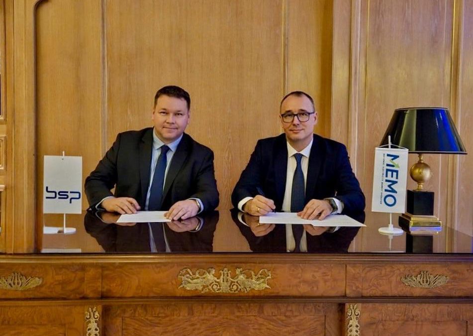 MEMO and BSP signed a significant Master Agreement