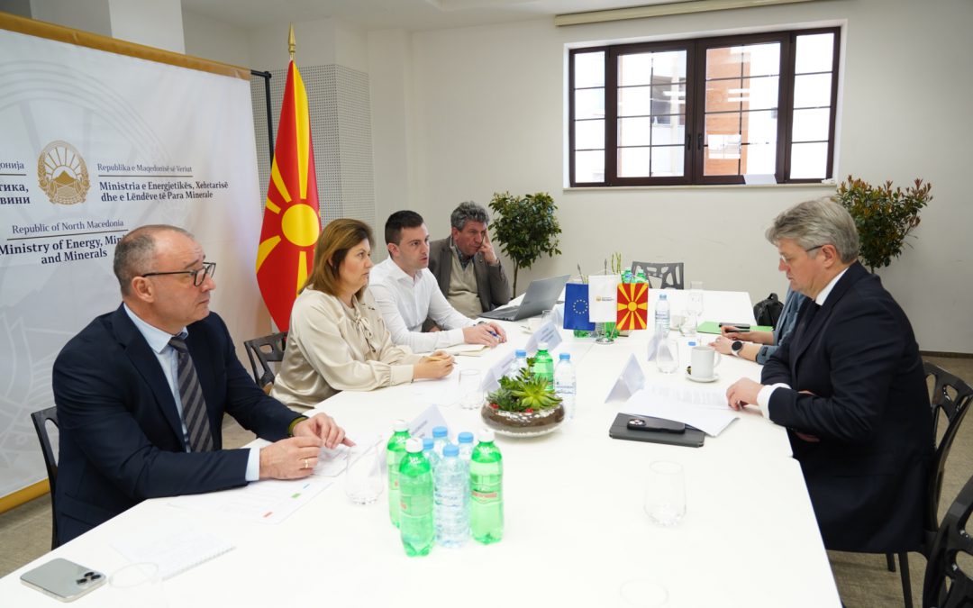 Работна средба со директорот на Секретаријатот на Енергетската заедница: Напредок во реформите и интеграција со европскиот енергетски пазар